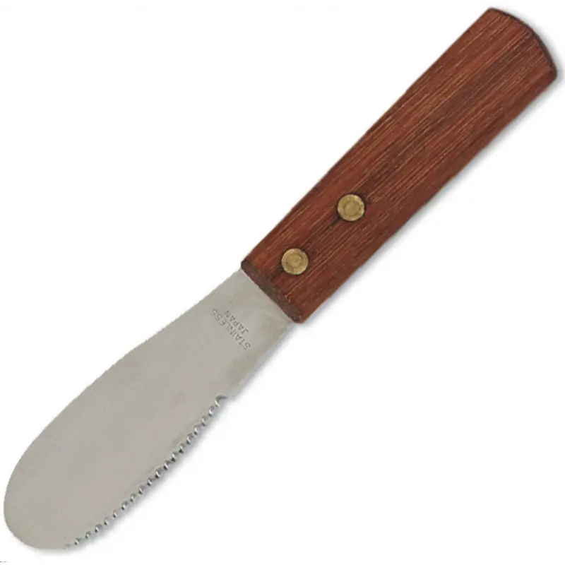 Stainless Steel Sandwich Spreader With Rounded Edge 1