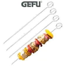 Stainless Steel Shish Kebab Skewers – Set Of 4 1