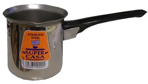 Stainless Steel Turkish Coffee Pot – Size No. 6 (Medium Capacity) 1