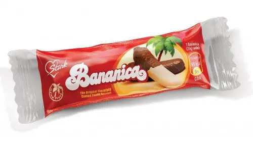 Stark Krem Banana: Chocolate-Covered Banana Dessert, 25G 1