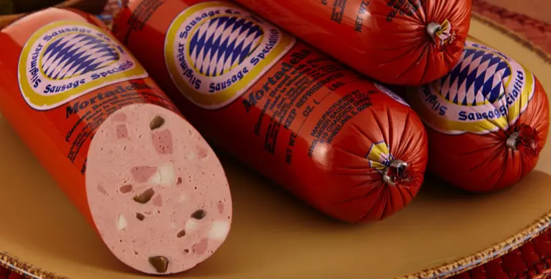 Stiglmeier German Mortadella Cold Cut – Approx. 1 Lb Sliceable Deli Meat 1