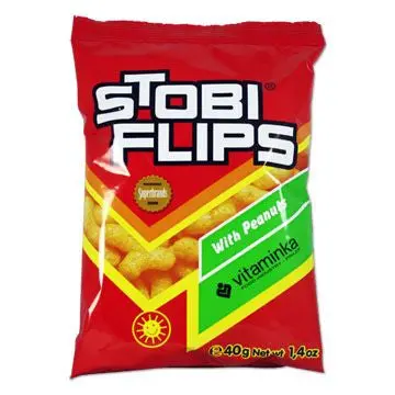 Stobi Flips Crispy Snack Sticks – 40G 1