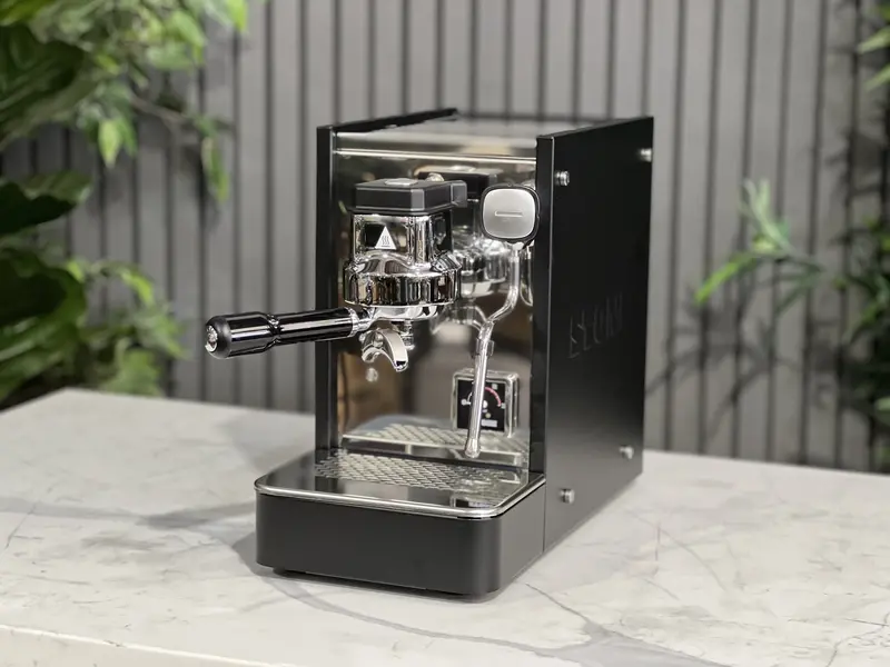 Stone Lite 1-Group Espresso Machine – Sleek Black Design (New) 1