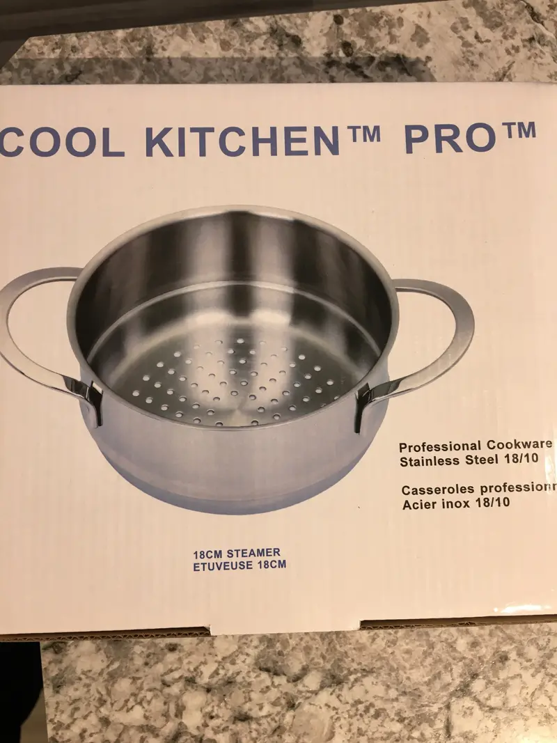Strauss Cool Kitchen Pro Steamer – Large Capacity Multi-Tier Electric Steamer 1
