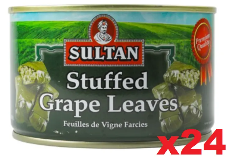 Sultan Grape Leaves Case – 24 × 400G Units 1