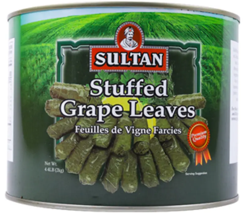 Sultan Stuffed Grape Leaves – 2Kg (70 Oz) 1