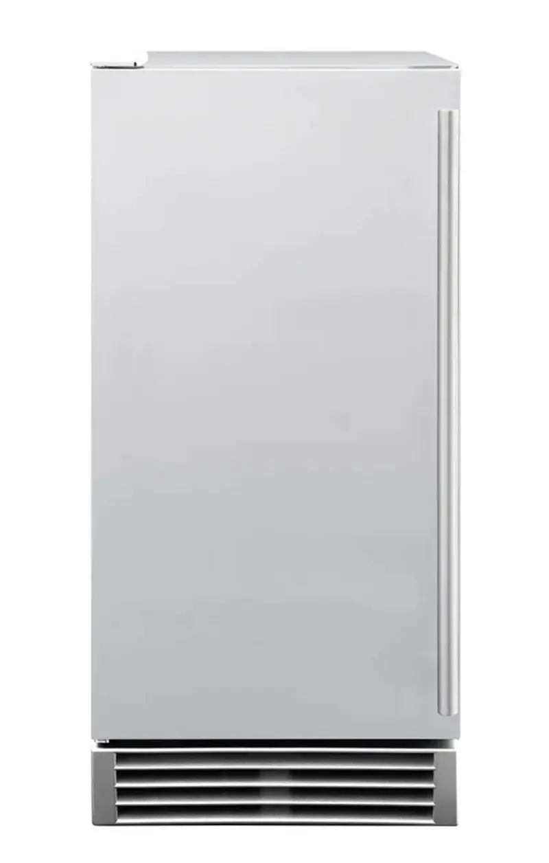 Summerset 15-Inch Outdoor Ice Maker With Solid-Door Design 1