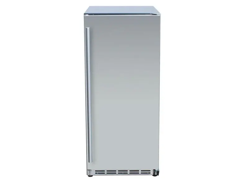 Summerset 15-Inch Outdoor Refrigerator – Solid Stainless Door With Lock 1