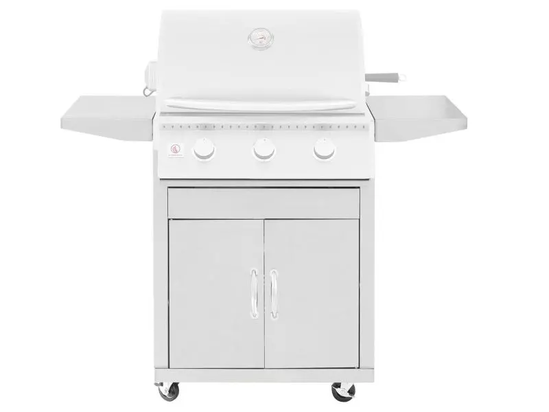 Summerset 26-Inch Compact Sizzler Gas Grill Cart For Small Spaces 1