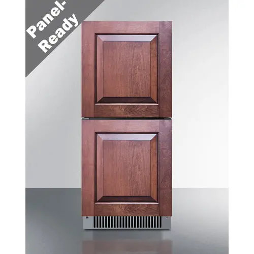 Summit 15" Outdoor Ada Refrigerator – Panel-Ready Drawer Unit 1