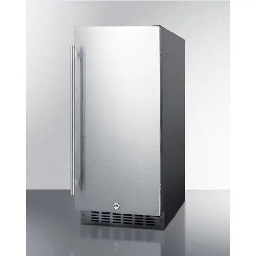 Summit 15" Outdoor Refrigerator – Ada-Compliant Locking Door 1