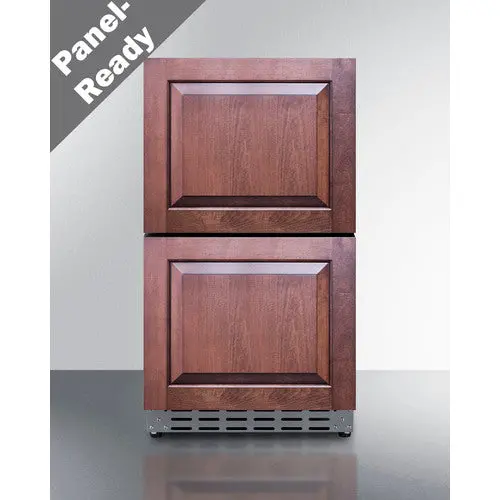 Summit 18" Outdoor Ada-Compliant Refrigerator – Panel-Ready Drawer Design 1