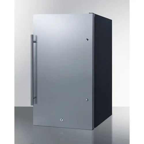 Summit 19" Outdoor Ada Refrigerator – Locking Door For Accessibility 1