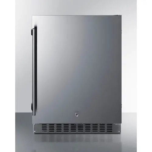 Summit 24-Inch Outdoor Ada Refrigerator – Solid-Door Cooling Unit 1