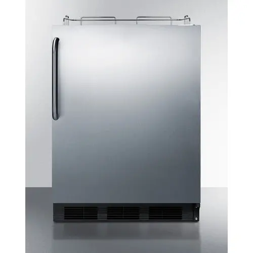 Summit 24" Outdoor Ada Kegerator – Secure Solid-Door System 1