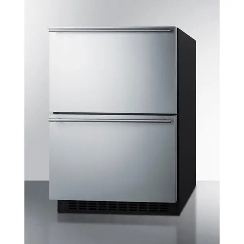 Summit 24" Outdoor Ada Refrigerator – Full-Width Drawer Access 1