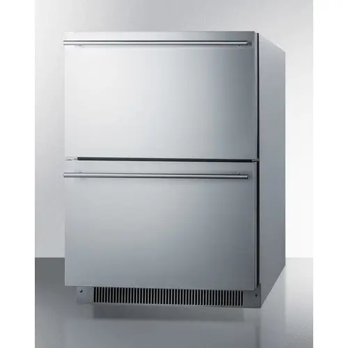 Summit 24" Outdoor Ada Refrigerator – Standard Drawer Configuration 1