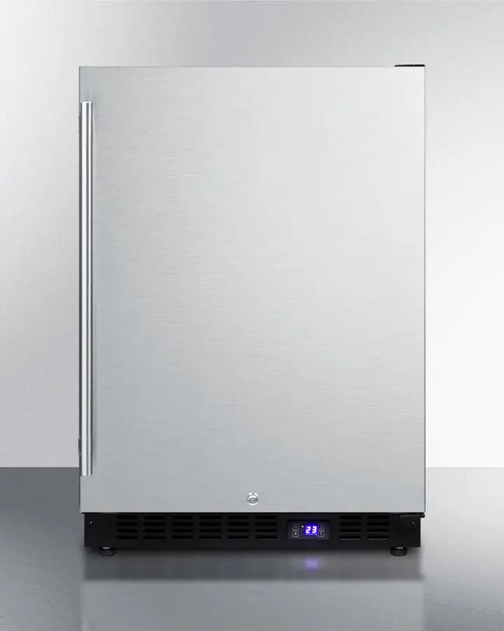Summit 24" Outdoor Freezer – Locking Solid-Door Enclosure 1