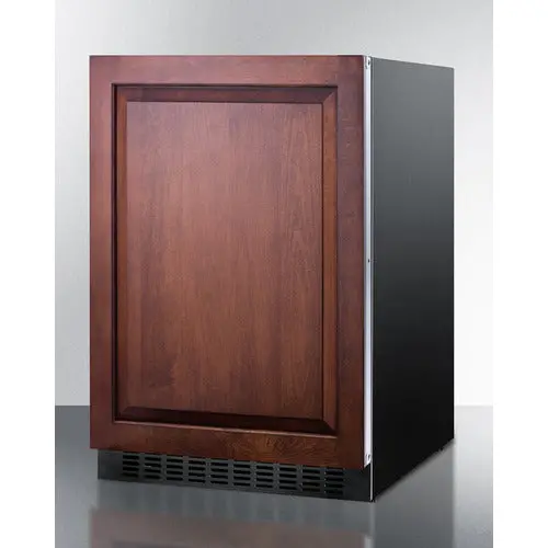 Summit 24" Outdoor Refrigerator – Panel-Ready Door Option 1