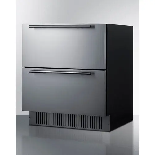 Summit 30" Outdoor Refrigerator – Multi-Drawer Design 1