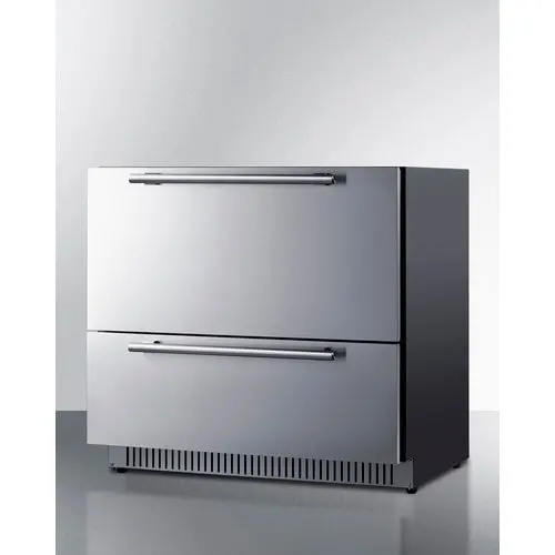 Summit 36" Outdoor Refrigerator – Full-Width Drawer System 1