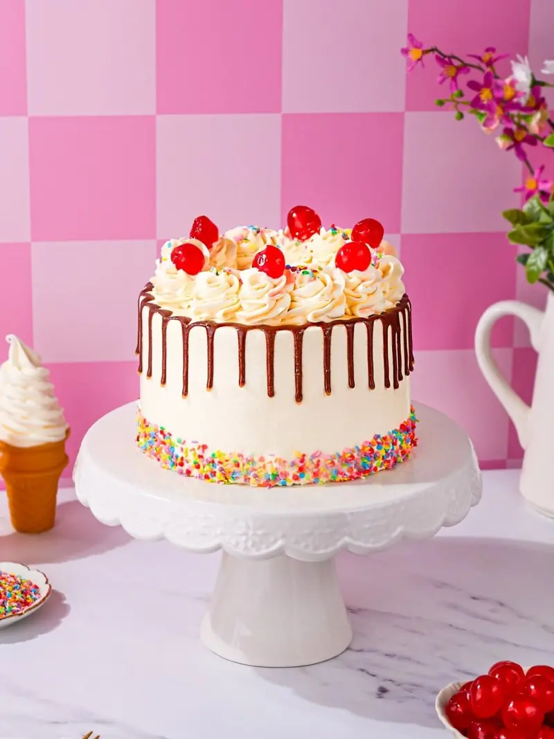 Sweet Treat Sundae-Inspired Cake 1