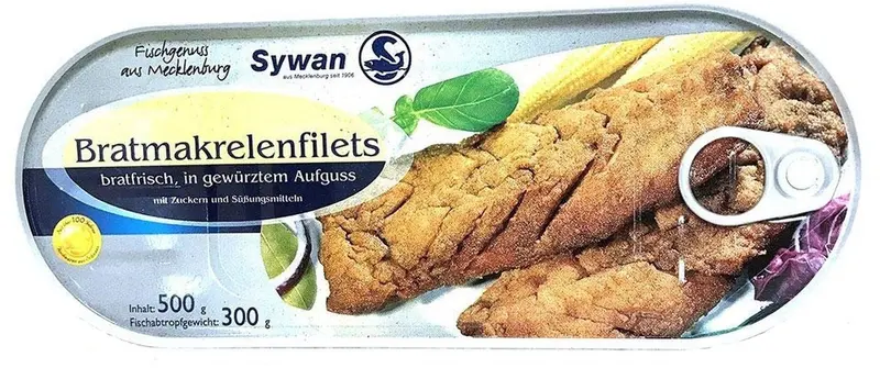 Sywan Fried Mackerel Fillets – Ready-To-Eat Seafood, 500G Pack 1