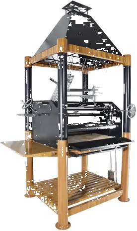 Tagwood The Beast Santa Maria Gaucho Grill – Cold-Roll Steel Construction 1
