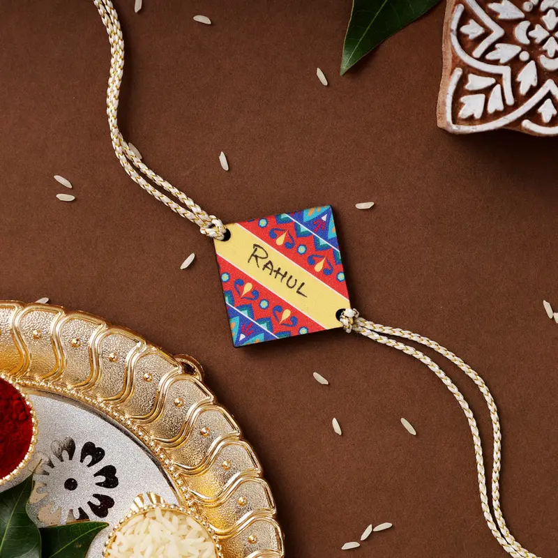 Tailored Name Rakhi Assortment – 10 Count 1
