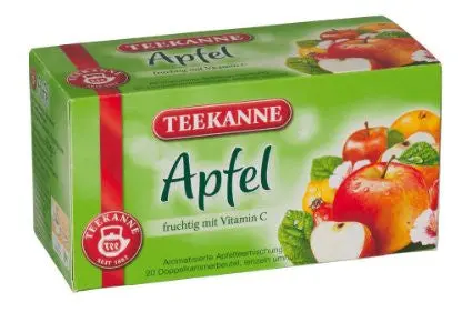 Teekanne Apple Fruit Herbal Tea Bags – 20 Count 1