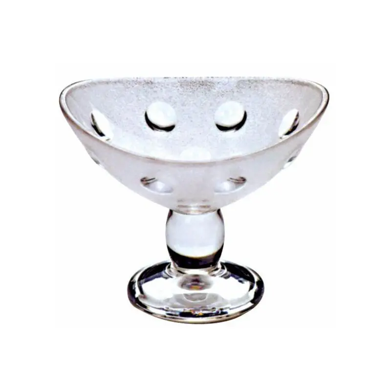 Textured Dune-Design Sundae Bowls – Set Of 6 1