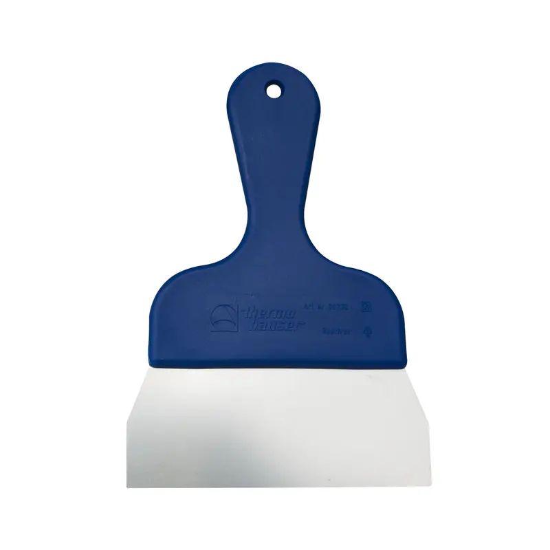 Thermohauser Stainless Steel Broad Cleaning Spatula – 15 × 7 Cm, Flexible Blade 1