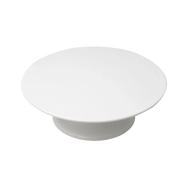 Thermohauser White Melamine Rotating Cake Stand 1
