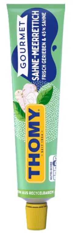 Thomy Mild Horseradish Cream – 190G 1