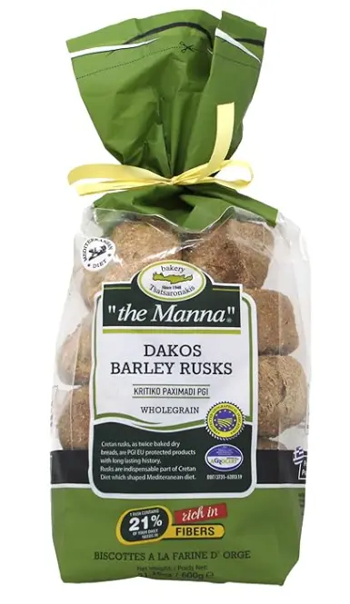 To Manna Barley Rusks – Kritharenia Style, 600 G (21.16 Oz) 1