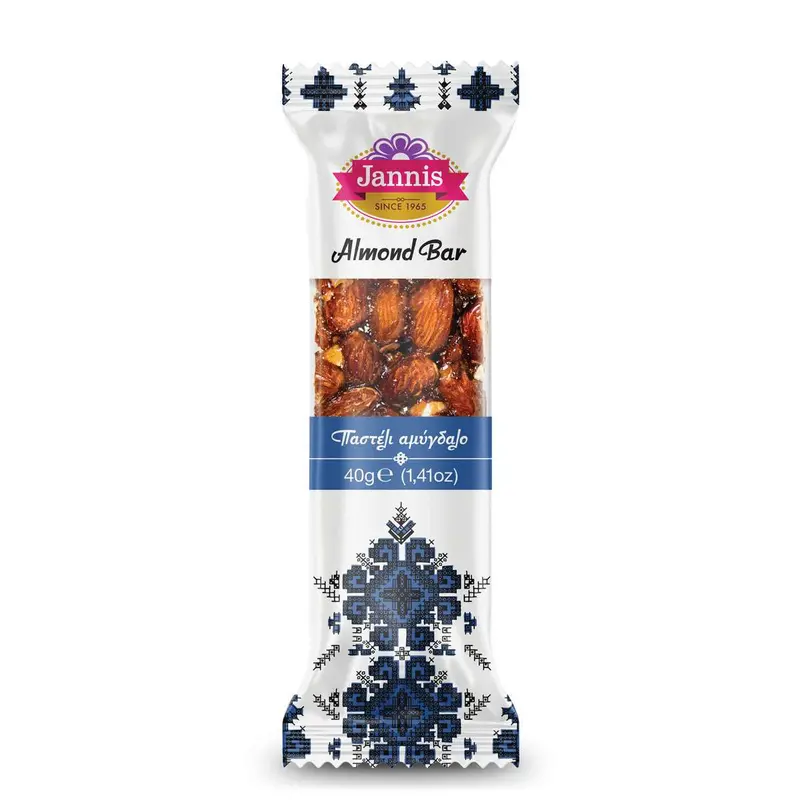 Toasted Almond Snack Bar (Jannis) – 40 G 1