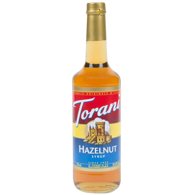 Torani Classic Hazelnut Syrup – Rich Nutty Flavor, 750Ml 1