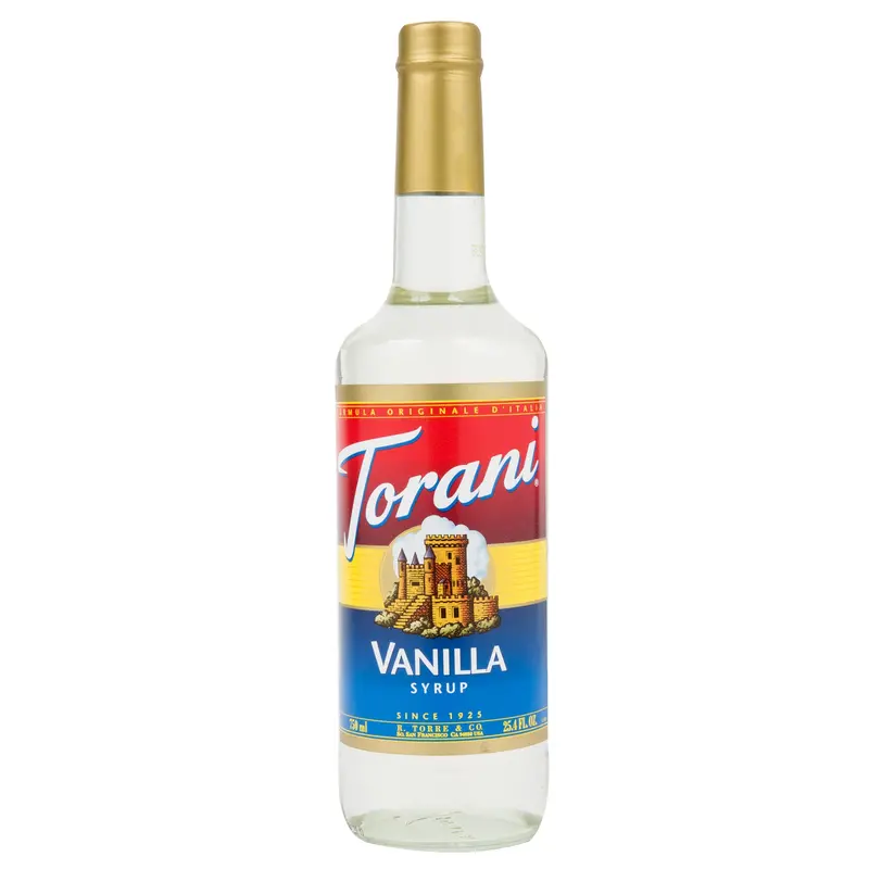 Torani Classic Vanilla Syrup – Barista-Grade Flavoring, 750Ml 1