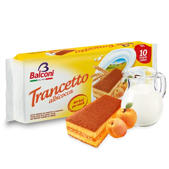 Trancetto Apricot-Filled Snack Bars – 10-Pack (280G) 1