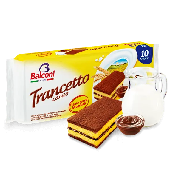 Trancetto Cocoa-Filled Snack Cakes – 10-Pack (280G) 1