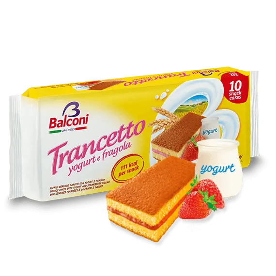 Trancetto Strawberry-Filled Snack Bars – 10-Pack (280G) 1