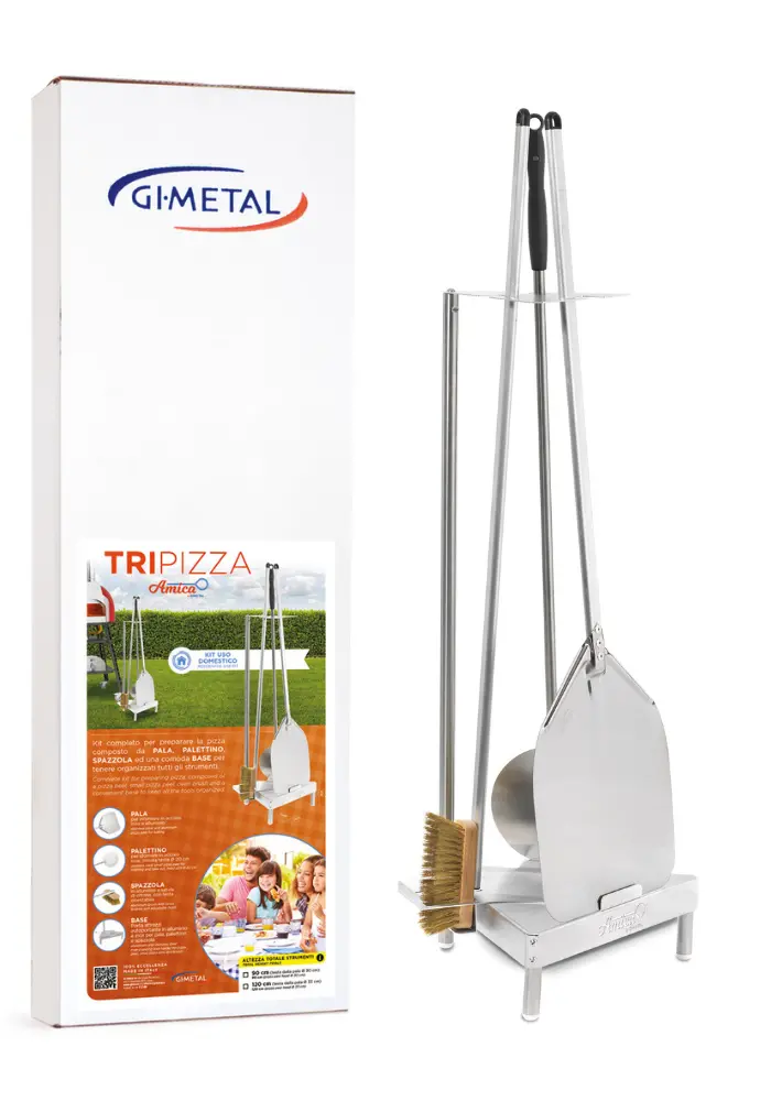 Tripizza All-In-One Pizza Making Tool Kit – Essential Accessories Bundle 1