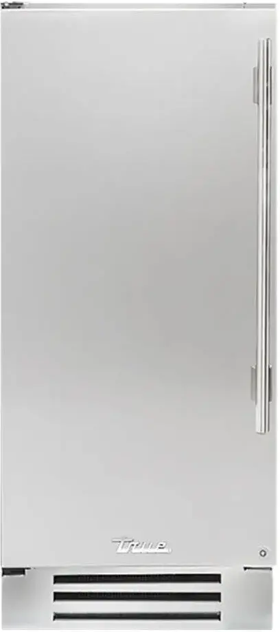 True 15-Inch Outdoor Refrigerator – Solid-Door Model With Lock 1