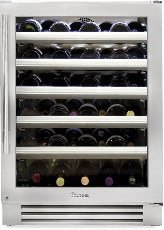 True 24" Outdoor Locking Glass-Door Wine Cabinet 1