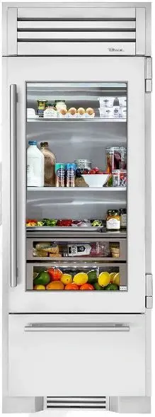 True 30-Inch Indoor Refrigerator With Tempered Glass Door 1
