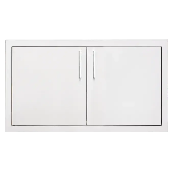 Trueflame 33-Inch Dual-Access Outdoor Door – Heavy-Duty Design 1