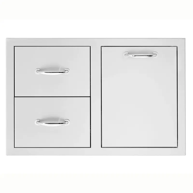 Trueflame 33-Inch Lp Tank Pullout With Dual Drawers And Ventilation 1