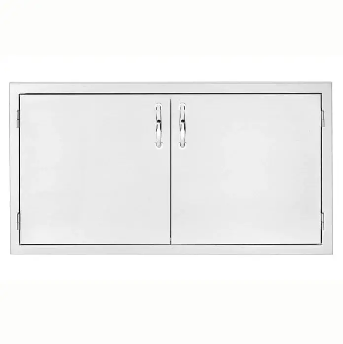 Trueflame 36-Inch Dry Storage Pantry With Two Drawers And Enclosed Cabinet 1