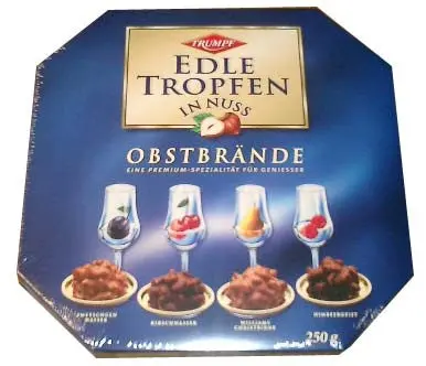 Trumpf Premium Nut-Filled Chocolate Truffles, 250G (Blue Packaging) 1