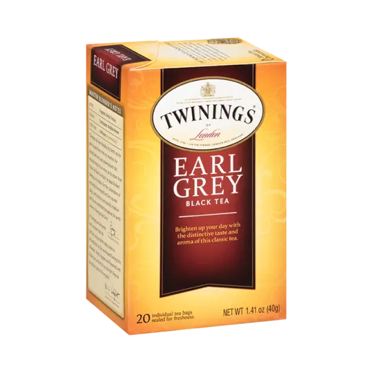 Twinings Earl Grey Black Tea – 40G (40 Bags) 1